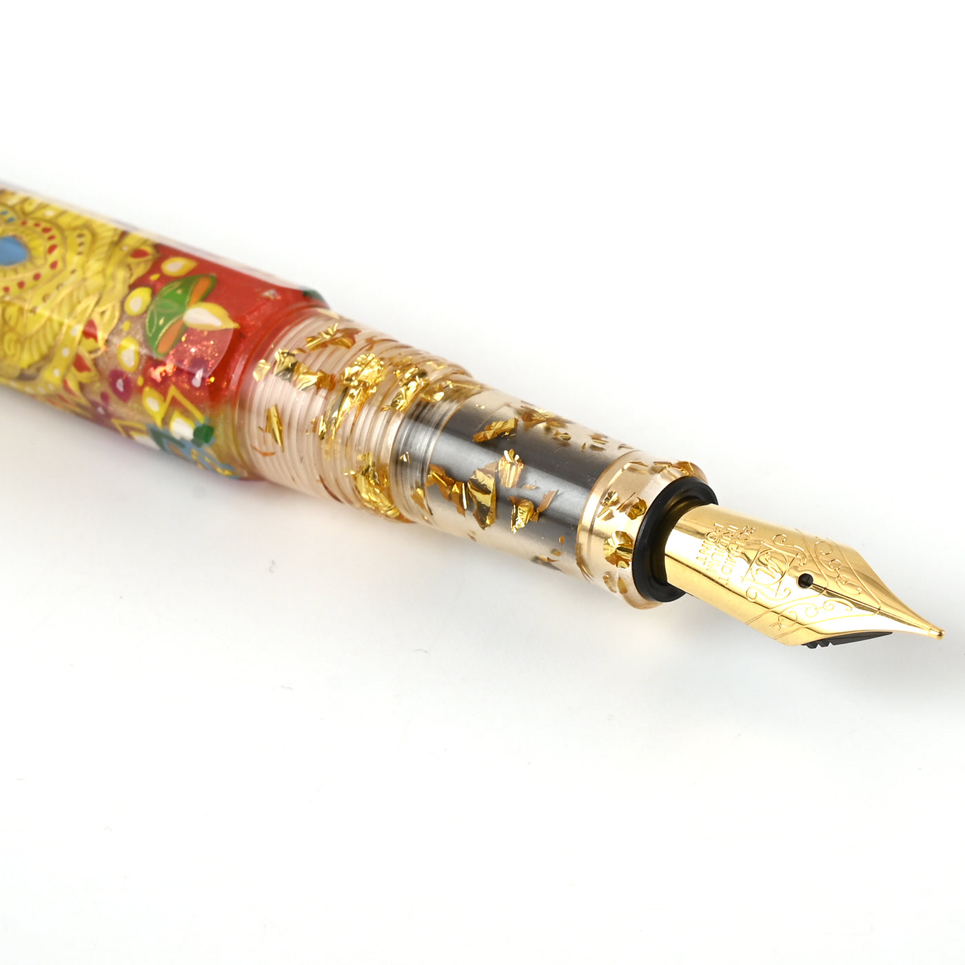 Benu Euphoria Hand Painted Ganesha Limited Edition Fountain Pen 5