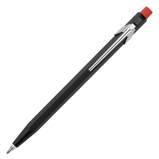 Caran d'Ache Fixpencil 2mm Mechanical Pencil - Matt Black & Red