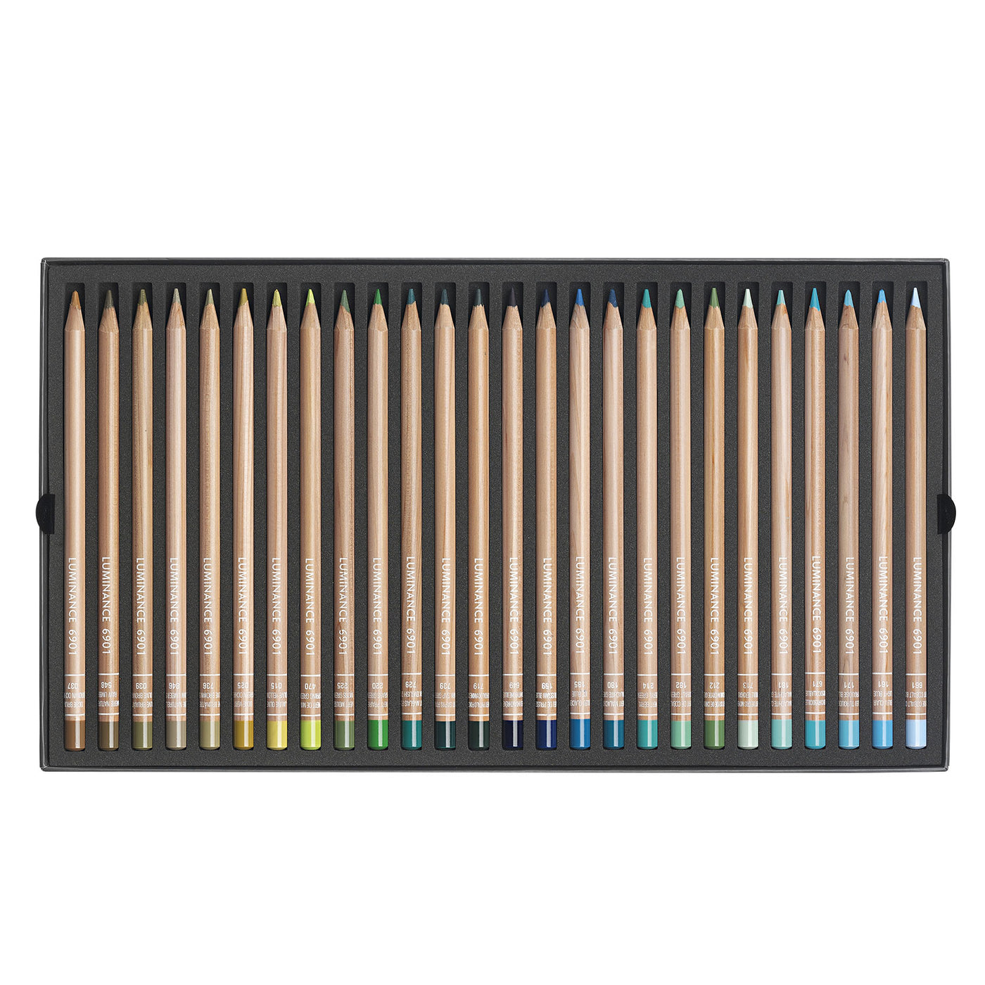Caran d'Ache Luminance 6901 - Box of 100 Colour Pencils + 2 Blender 3