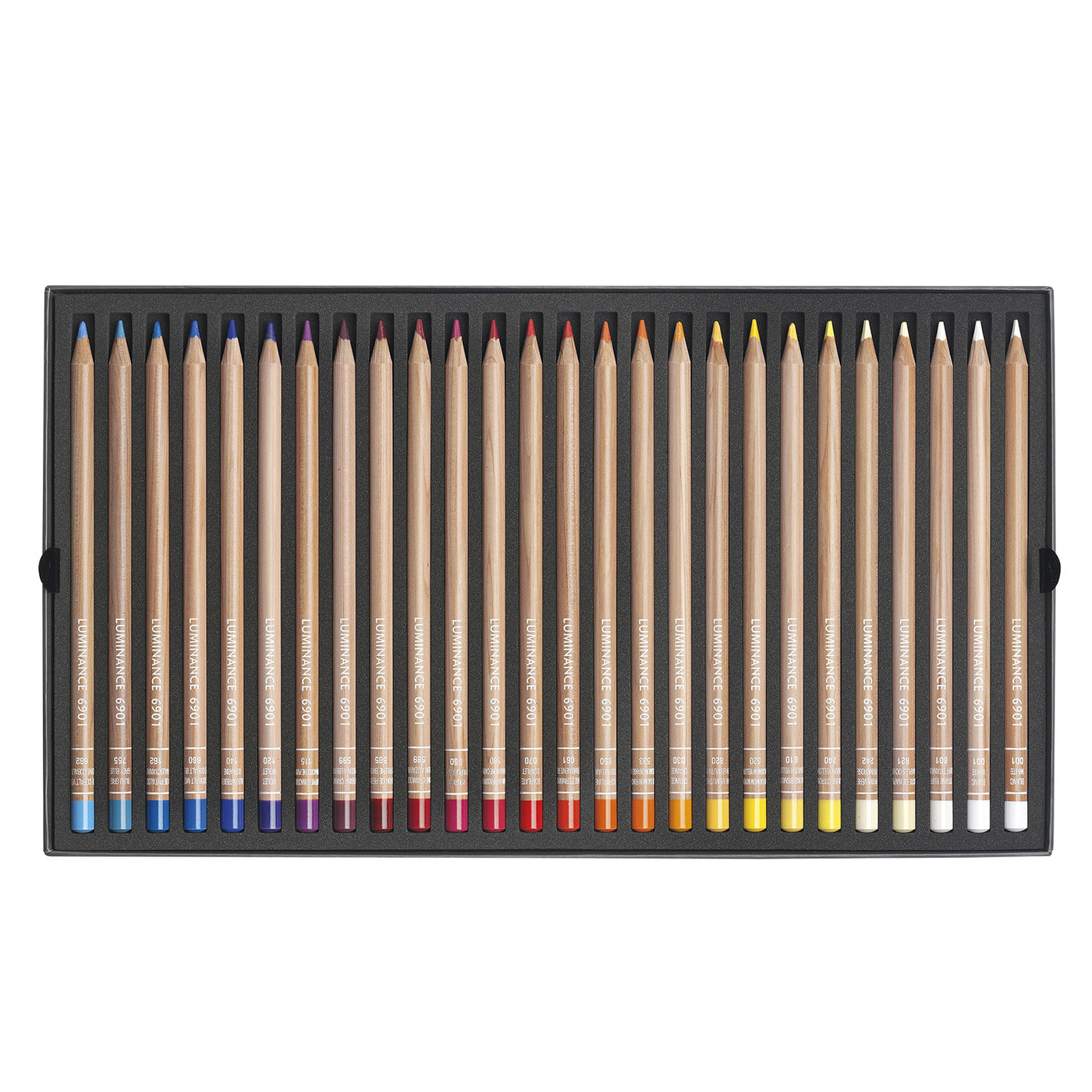 Caran d'Ache Luminance 6901 - Box of 100 Colour Pencils + 2 Blender 4