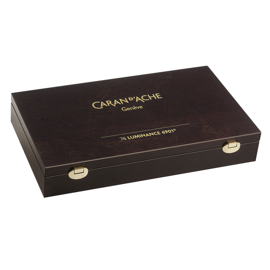 Buy Caran d'Ache Luminance 6901 - Wooden Box of 80 Colour Pencils