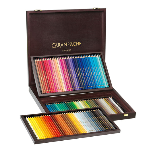 Caran d'Ache Pablo - Wooden Box of 120 Colours