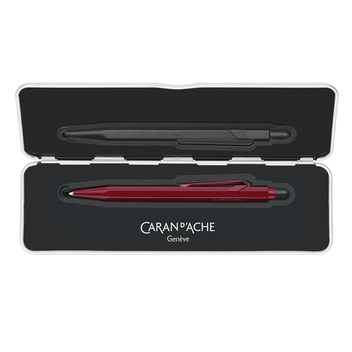 Caran d'Ache 849 Claim Your Style Ball Pen - Garnet Red (Limited Edition) 4