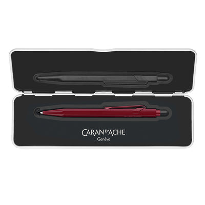 Caran d'Ache 849 Claim Your Style Ball Pen - Garnet Red (Limited Edition) 4