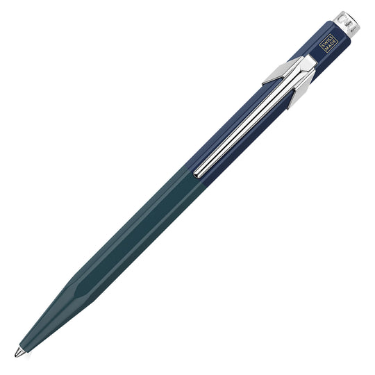 Caran d'Ache 849 Paul Smith Ball Pen - Racing Green & Navy Blue (Limited Edition)