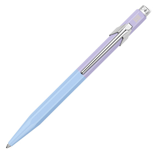 Caran d'Ache 849 Paul Smith Ball Pen - Sky Blue & Lavender Purple (Limited Edition)