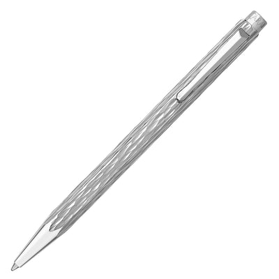 Caran d'Ache Ecridor Venetian Gift Set - Platinum Ball Pen with Leather Pen Pouch (Special Edition) 1