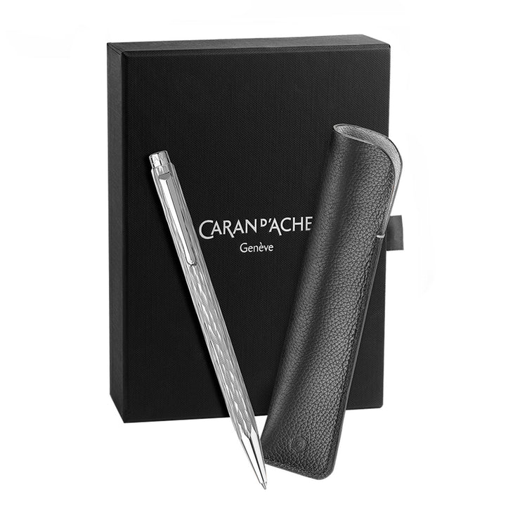 Buy Caran d'Ache Ecridor Venetian Ball Pen+Leather Pen Pouch Gift