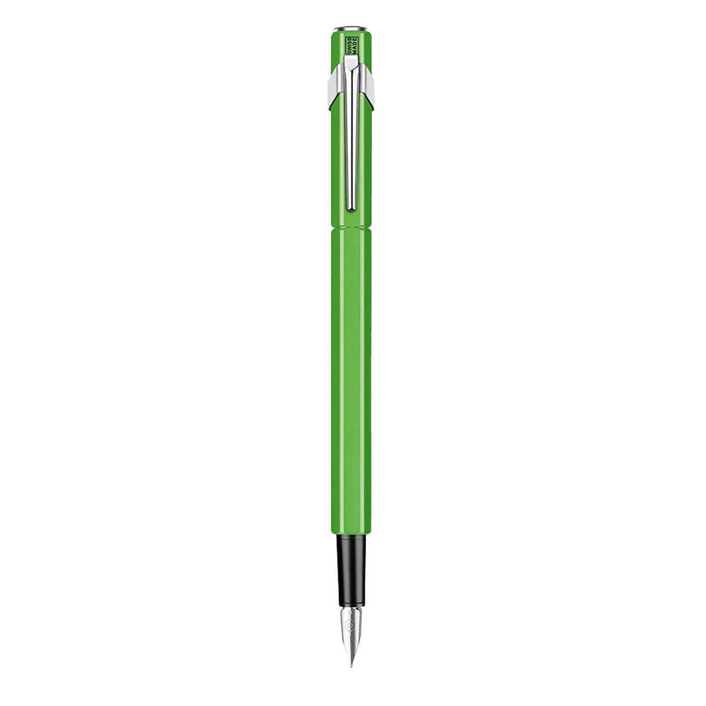 Caran D' Ache 849 Popline Fountain Pen Green - Steel Nib 3