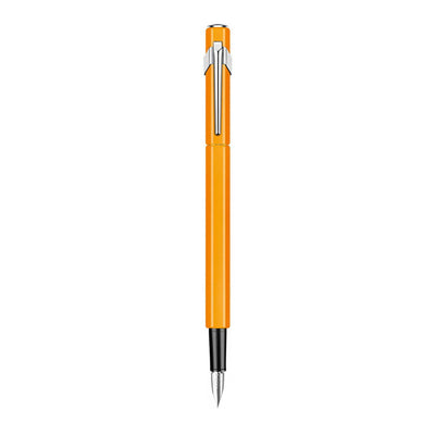 Caran D' Ache 849 Popline Fountain Pen Orange - Steel Nib 3