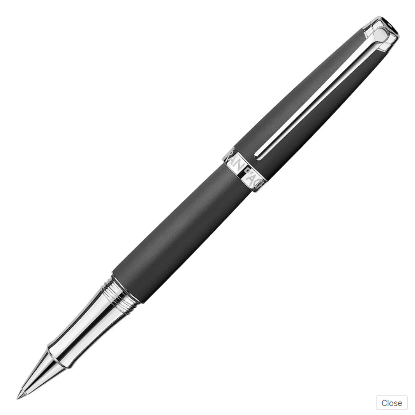 Caran D' Ache Leman Roller Ball Pen, Matte Black 1