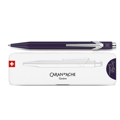 Caran d'Ache 849 Ball Pen - Dark Violet (Special Edition) 4