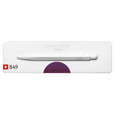 Caran d'Ache 849 Claim Your Style Ball Pen - Burgundy (Limited Edition) 4