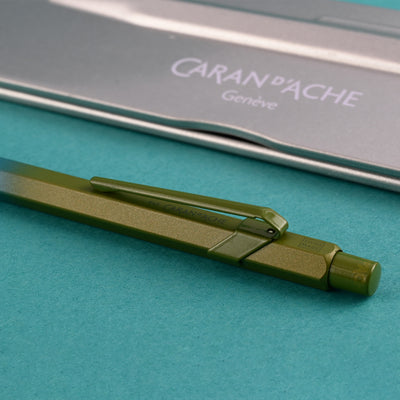 Caran d'Ache 849 Claim Your Style Ball Pen - Green Arctic (Special Edition) 6