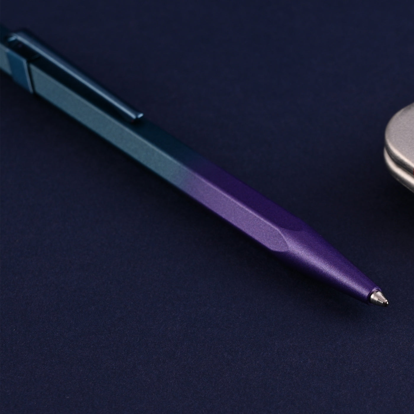 Caran d'Ache 849 Claim Your Style Ball Pen - Purple Ocean (Special Edition) 6