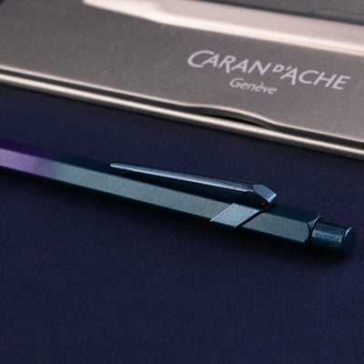 Caran d'Ache 849 Claim Your Style Ball Pen - Purple Ocean (Special Edition) 7