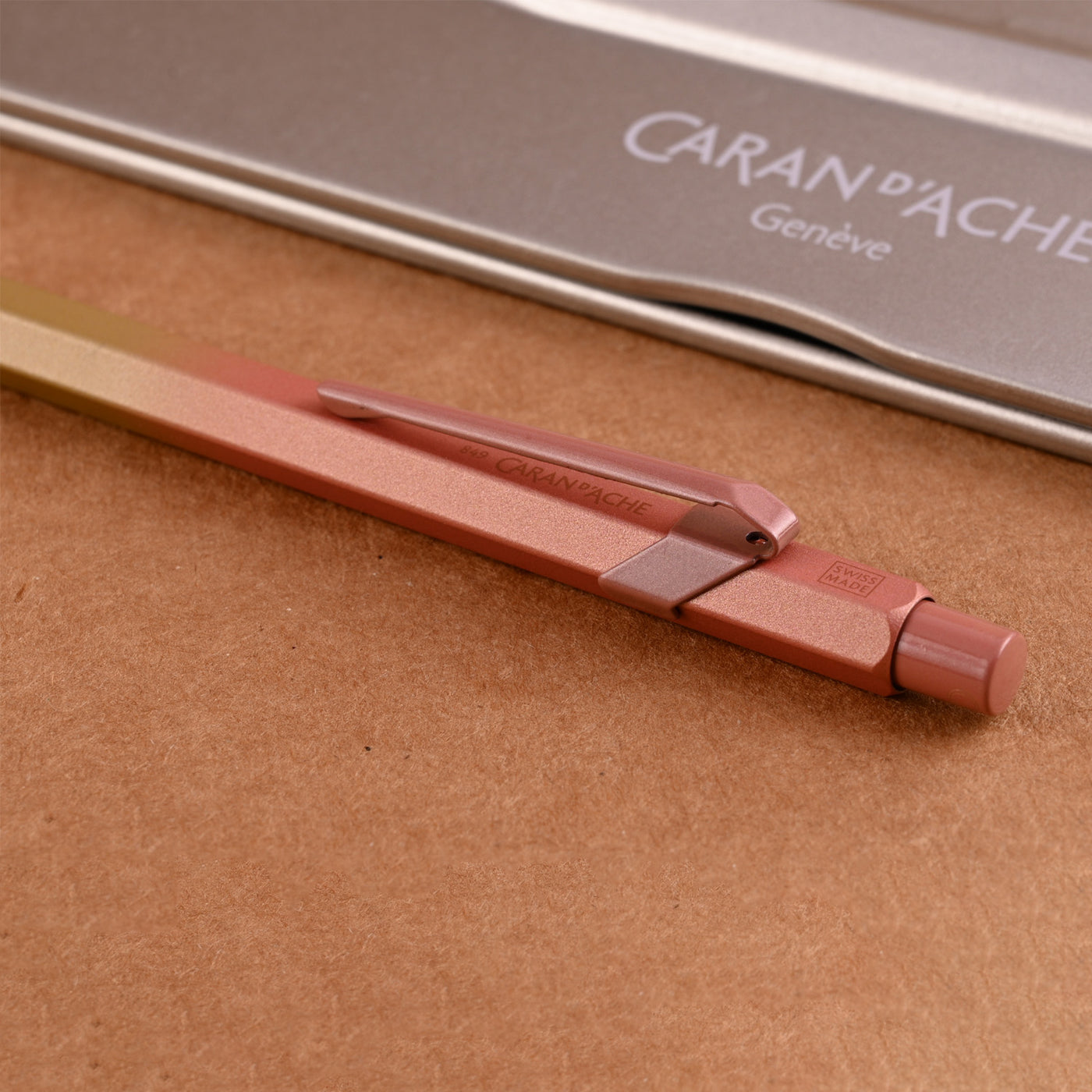 Caran d'Ache 849 Claim Your Style Ball Pen - Sunstone Pink (Special Edition) 6