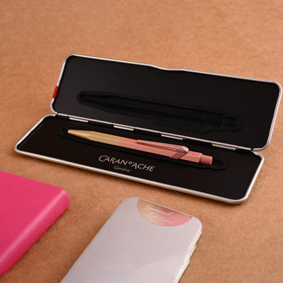 Caran d'Ache 849 Claim Your Style Ball Pen - Sunstone Pink (Special Edition) 9