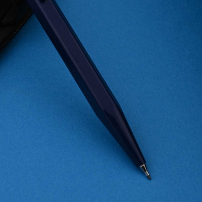 Caran d'Ache 849 Classic 0.7mm Mechanical Pencil - Blue Metal X 10
