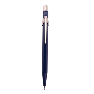 Caran d'Ache 849 Classic 0.7mm Mechanical Pencil - Blue Metal X 5