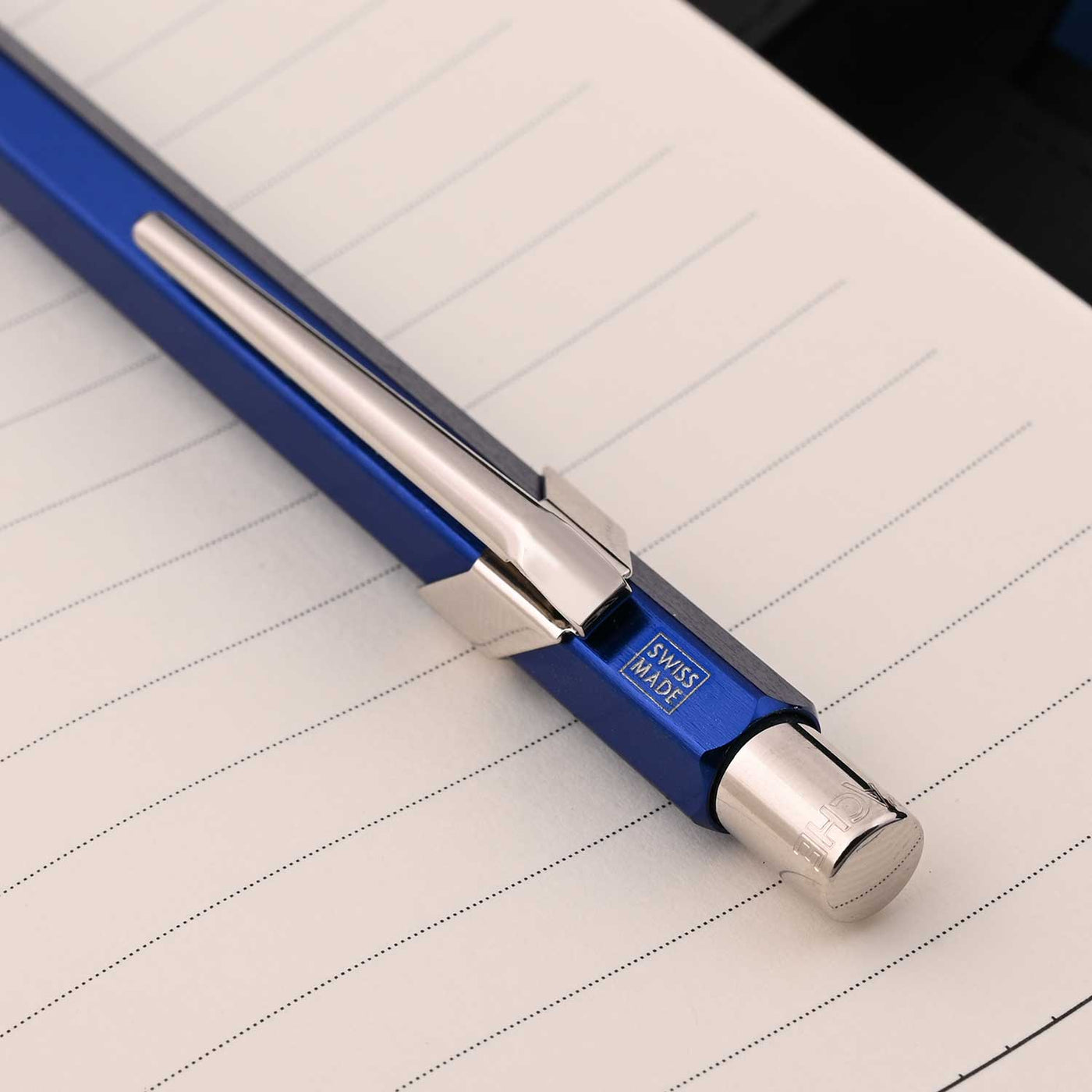 Caran d'Ache 849 Classic 0.7mm Mechanical Pencil - Sapphire Blue 8