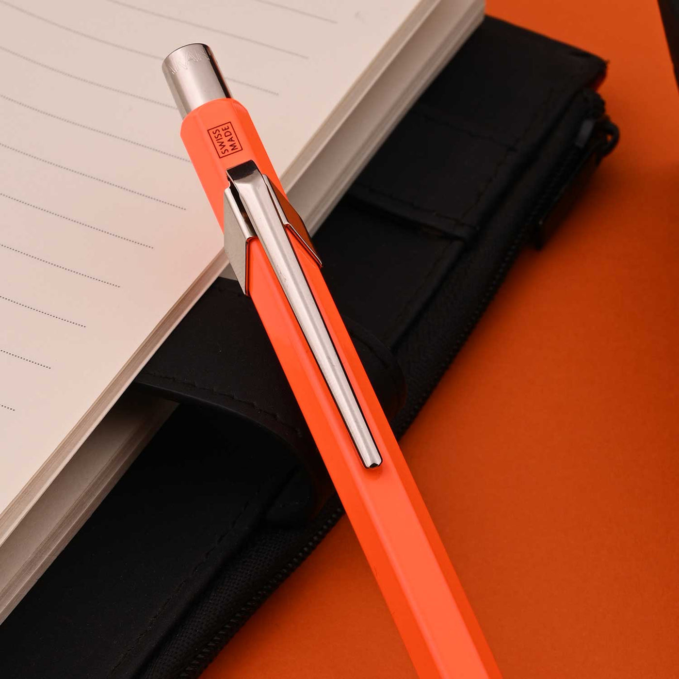 Caran d'Ache 849 Fluo 0.7mm Mechanical Pencil - Orange 11