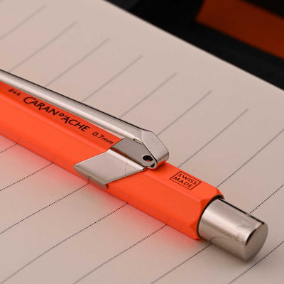 Caran d'Ache 849 Fluo 0.7mm Mechanical Pencil - Orange 8