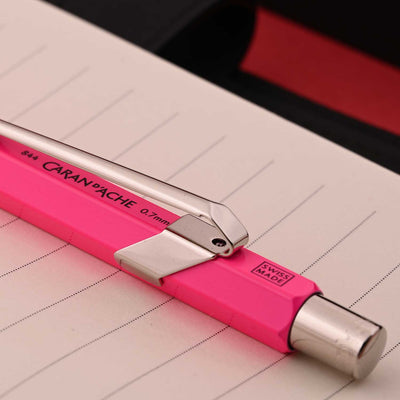 Caran d'Ache 849 Fluo 0.7mm Mechanical Pencil - Pink 8