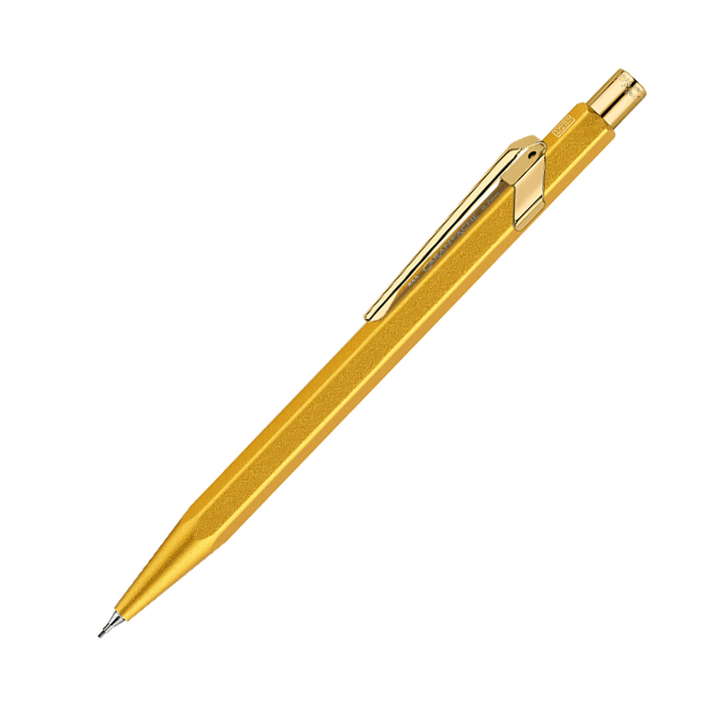 Caran d'Ache 849 Premium 0.7mm Mechanical Pencil - Gold 1