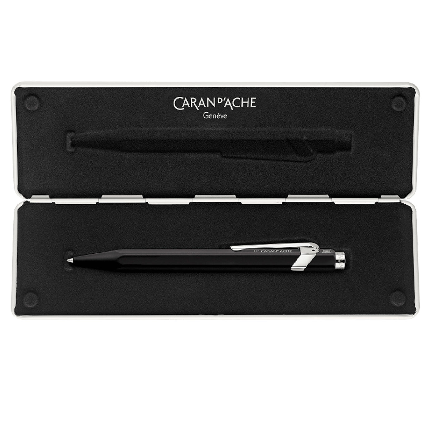 Caran d'Ache 849 Roller Ball Pen - Matte Black 4