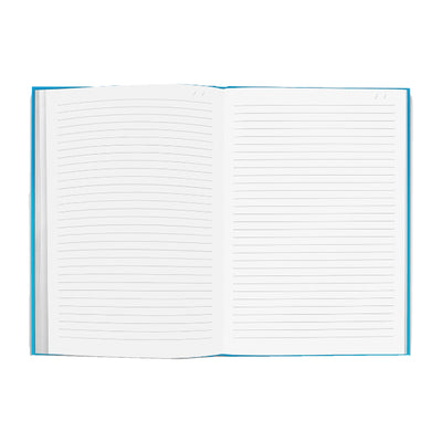 Caran d'Ache Colormat-X Turquoise Notebook - A5 - Ruled