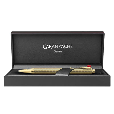 Caran d'Ache Gilded Ecridor Ball Pen - Chevron 5