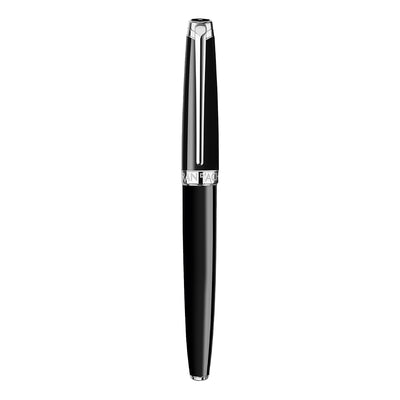 Caran d'Ache Leman Fountain Pen - Ebony Black CT