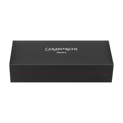 Caran d'Ache Leman Fountain Pen - Ebony Black CT