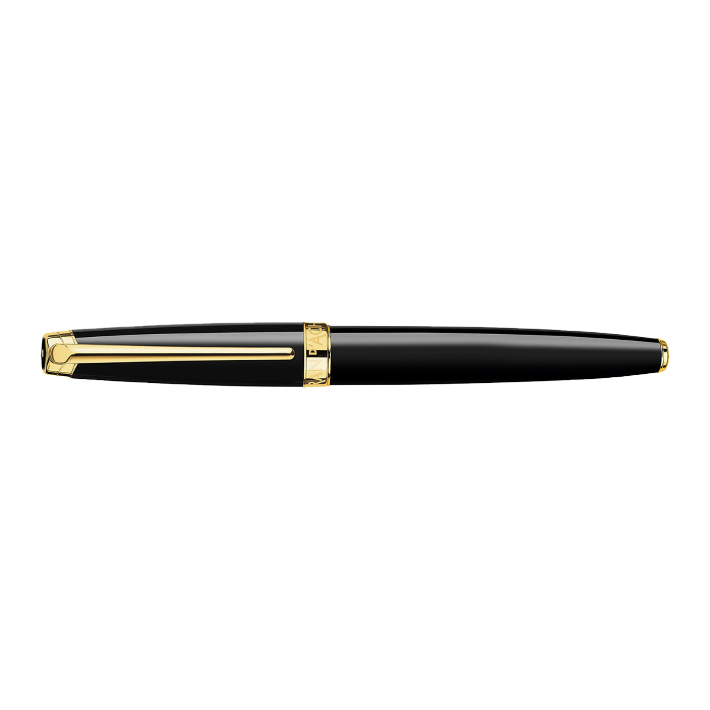 Caran d'Ache Leman Fountain Pen - Ebony Black GT