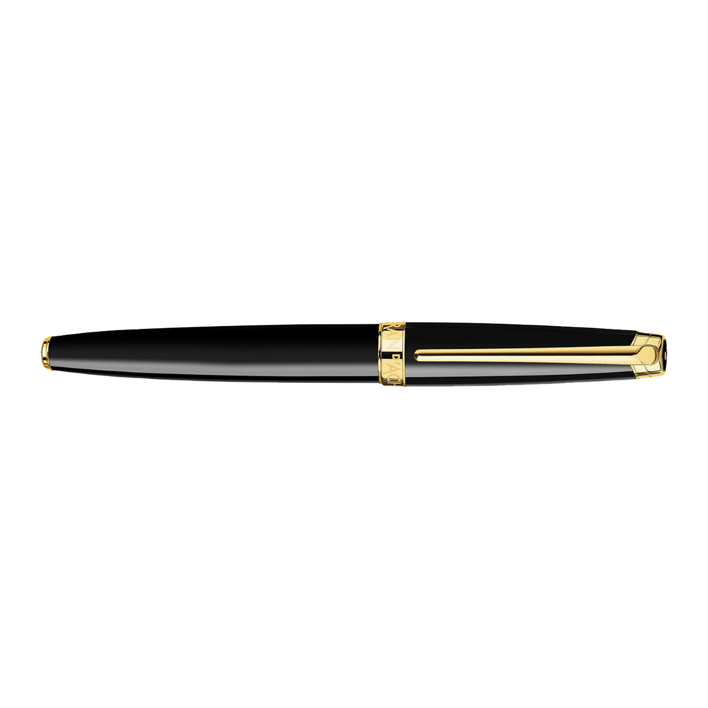 Caran d'Ache Leman Fountain Pen - Ebony Black GT