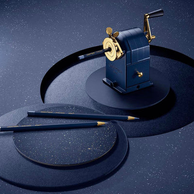 Caran d'Ache Metal Sharpening Machine - Cosmic Blue (Collector's Special Edition)