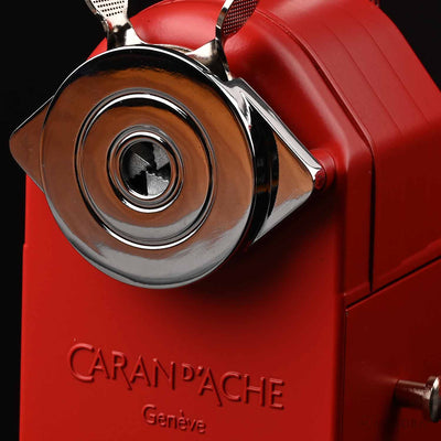 Caran d'Ache Metal Standard Edition Sharpening Machine - Red 4