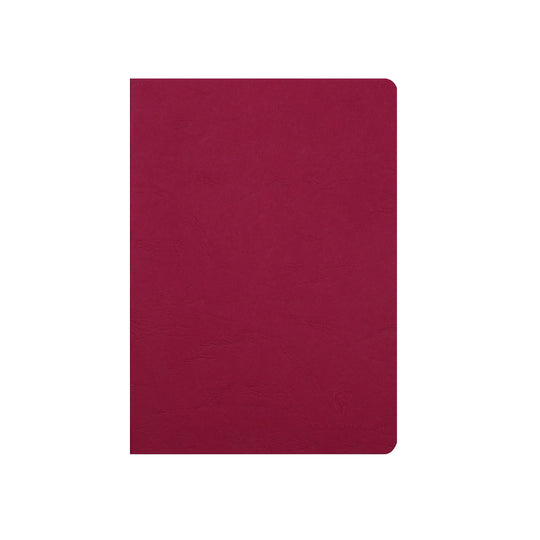 Clairefontaine Age Bag Essentials Red Staplebound Notebook - A4, Ruled