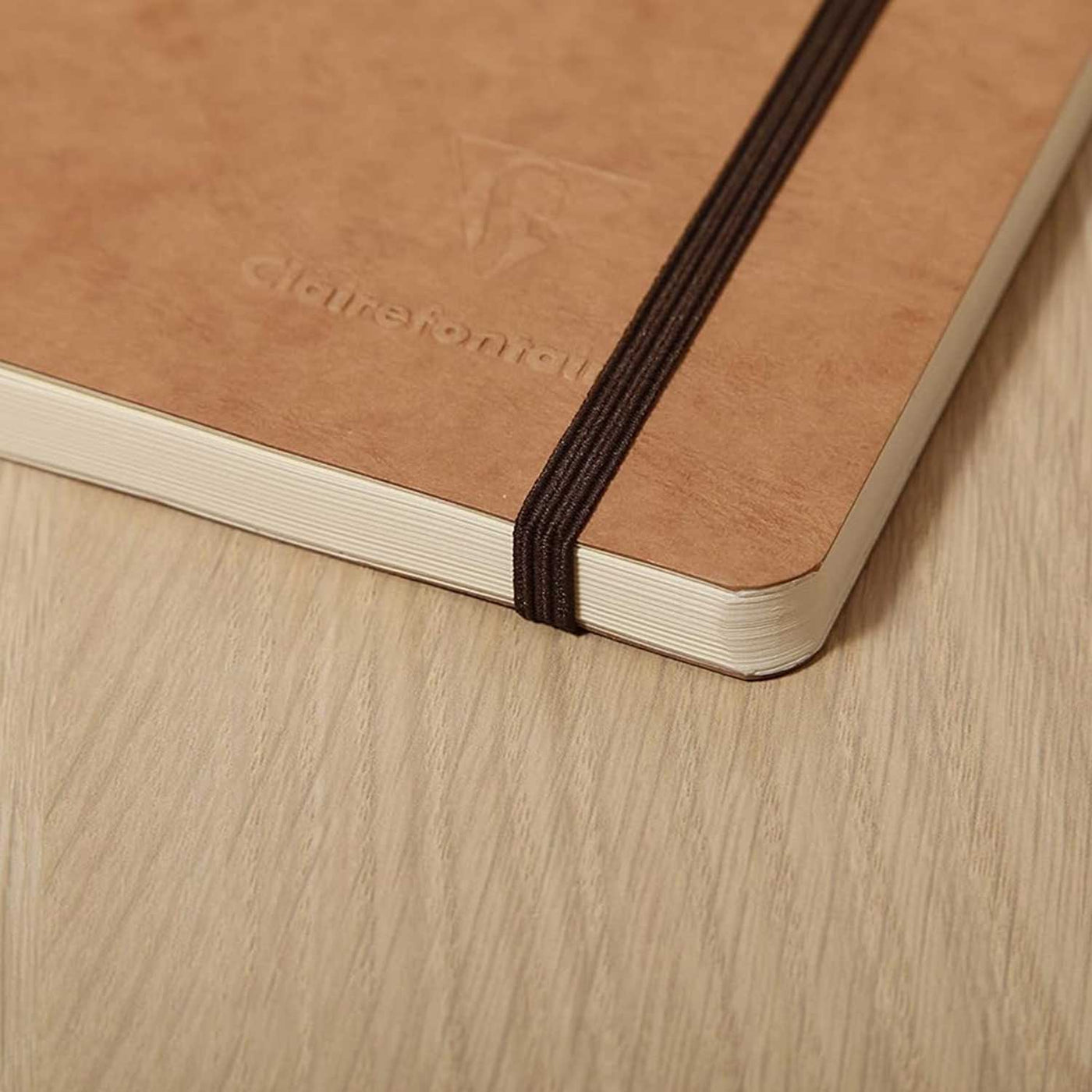 Clairefontaine My Essential Tobacco Threadbound Notebook - A5 Squared 3