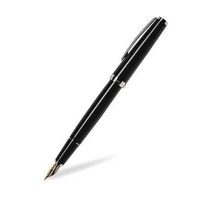 Cleo Skribent Classic Fountain Pen, Black - 14K Gold Nib 1