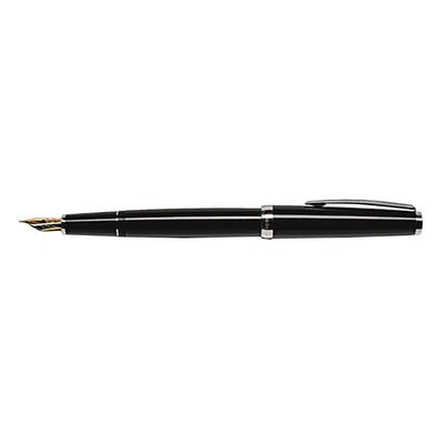 Cleo Skribent Classic Fountain Pen, Black - 14K Gold Nib 2