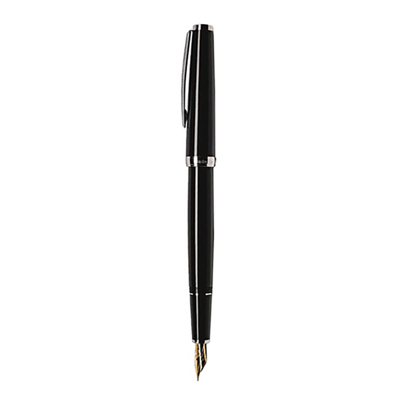 Cleo Skribent Classic Fountain Pen, Black - 14K Gold Nib 3