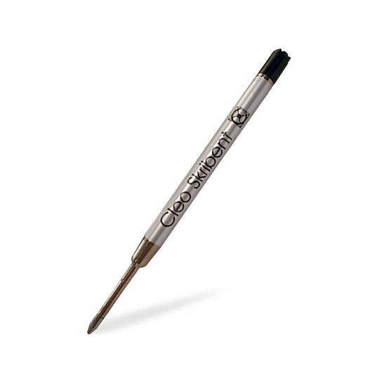 Cleo Skribent Jotter Type Ball Pen Refill, Black Medium