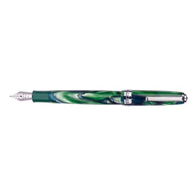 Click Falcon Acrylic Fountain Pen - Green Blue CT