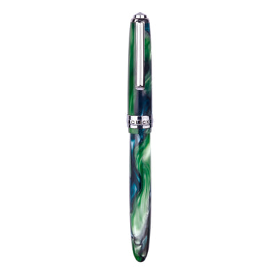 Click Falcon Acrylic Fountain Pen - Green Blue CT
