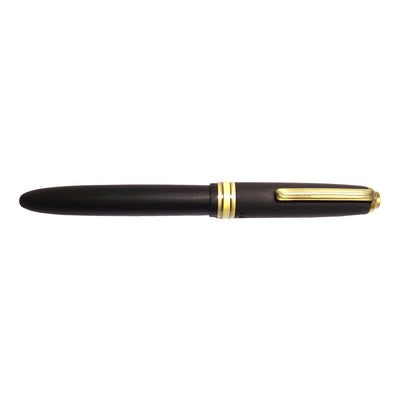 Click Falcon Ebonite Fountain Pen - Carbon Black GT