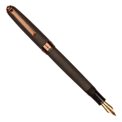 Click Falcon Ebonite Fountain Pen - Carbon Black RGT
