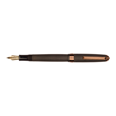 Click Falcon Ebonite Fountain Pen - Carbon Black RGT