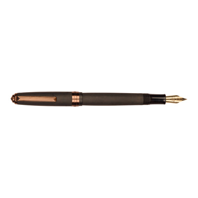 Click Falcon Ebonite Fountain Pen - Carbon Black RGT